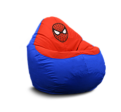 Крісло мішок "Spider-Man. Mask red" Оксфорд