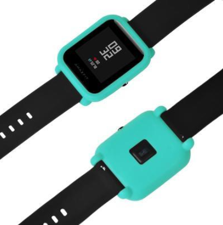 Захисний чохол Tamister для Xiaomi Amazfit Bip / Lite силіконовий М'ятний 1853P