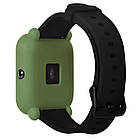 Захисний чохол Tamister для Xiaomi Amazfit Bip / Lite силіконовий Чорний 1853P, фото 7