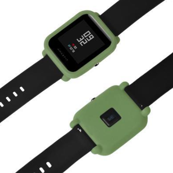 Захисний чохол Tamister для Xiaomi Amazfit Bip / Lite силіконовий Хакі 1853P