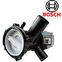 Зливний насос з корпусом фільтра для пральних машин Bosch Siemens, фото 2