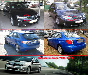 Ліхтарі задні для Subaru Impreza '07-12