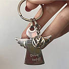 Оригінальний брелок ангел-охоронець Volkswagen Drive Safe Keyring (000087010AFJKA), фото 2