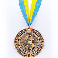 Медаль 65мм бронза