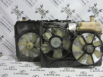 Вентилятор радіаторів lexus rx300 (122750-8551/ 16363-20270/ 89257-48020)