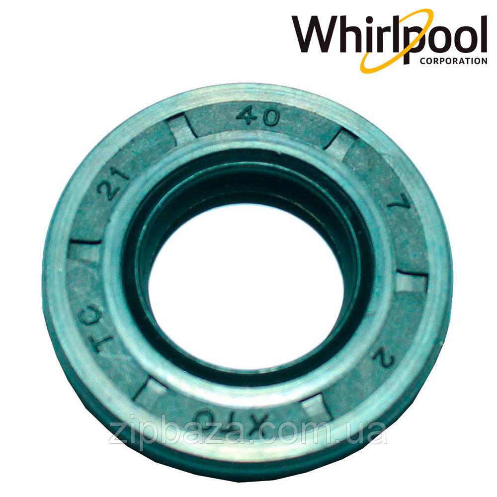 Сальник 21*40*7 для пральних машин Whirpool - запчастини для пральних машин