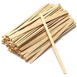 Мішалка дерев'яна д/кави 14 см *2,5 мм (500 шт.)