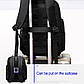 Дорожній рюкзак-антизлодій Bopai з USB-портом і відділенням для ноутбука (751-006751), фото 6