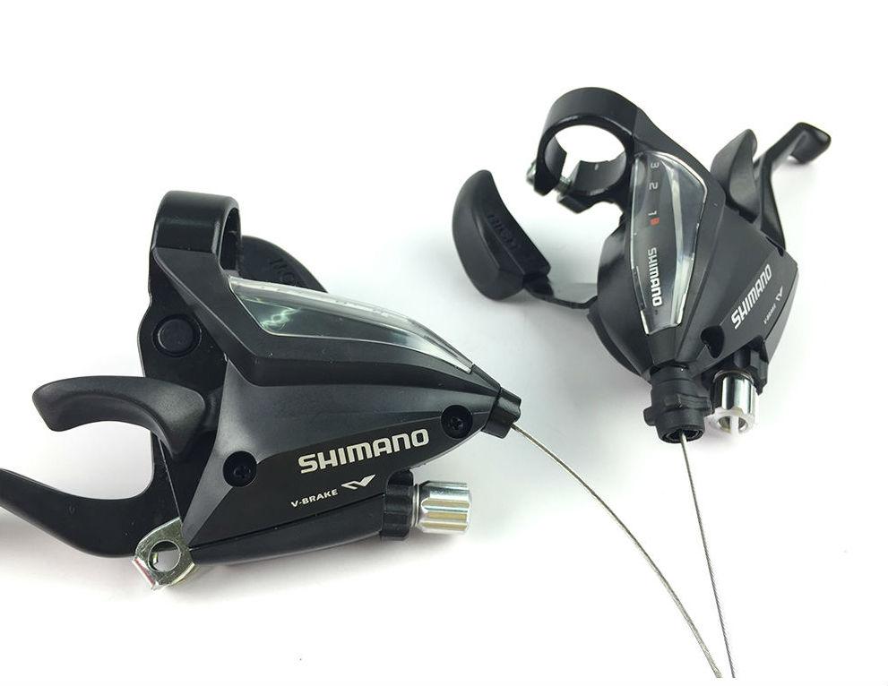 Манетки 8s SHIMANO ST-EF500-L/8R (пара)