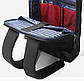 Діловий рюкзак і папка Bopai 2в1 з USB-портом і відділенням для ноутбука, чорний (851-002611), фото 10