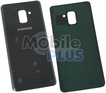 Батарейна кришка для Samsung A730 Galaxy A8+ 2018 Black, фото 1