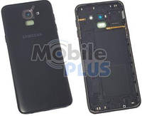 Батарейная крышка для Samsung J600, Galaxy J6 2018 (Black)