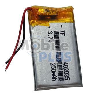 Акумулятор з контролером універсальний 35 * 20 * 4 mm (Li-ion, 3.7 V, 402035, 250 mAh), фото 1