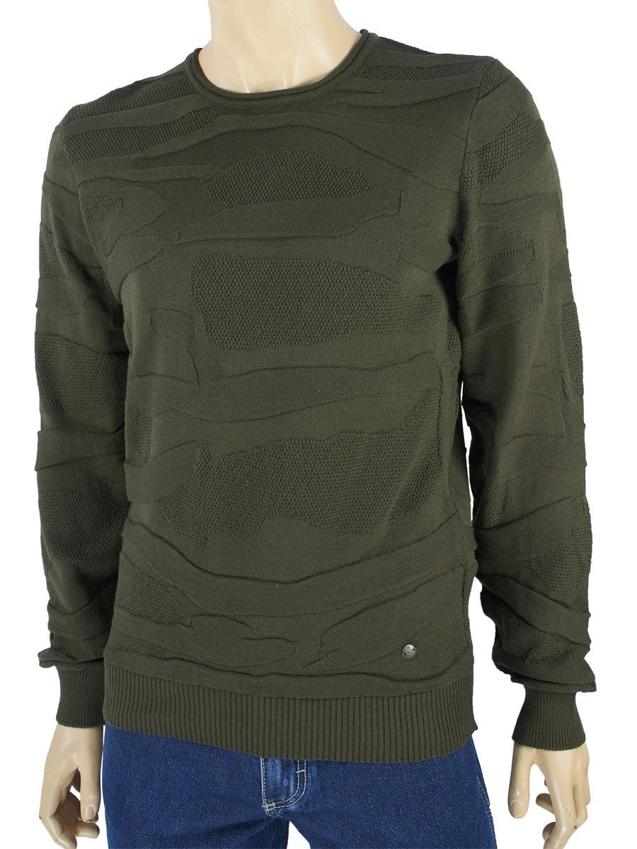Оригінальний чоловічий светр NCS M: 3192 Haki, фото 1