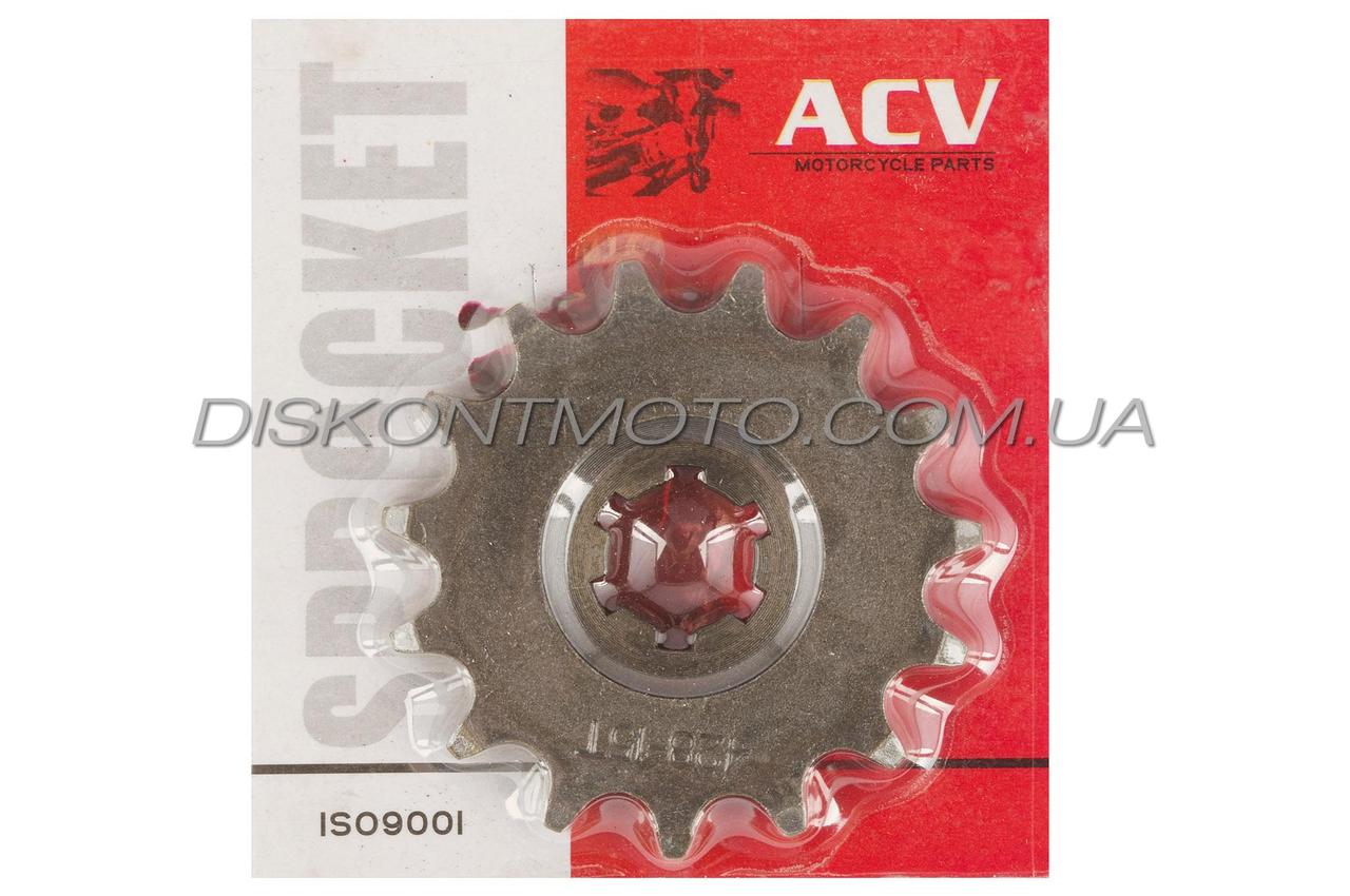 Зірка трансмісії (передня) МУРАВЕЙ 428-15T (сталь 20) ACV