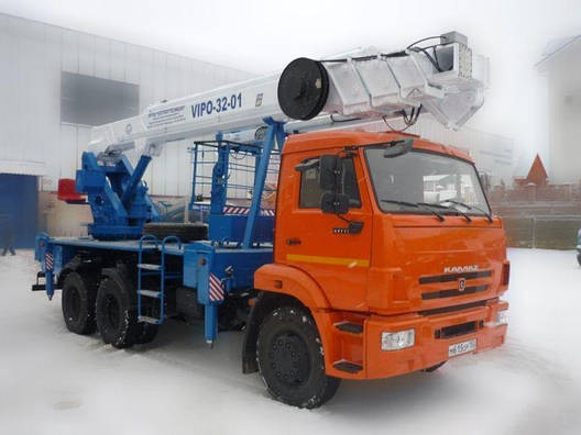 Автогідропідіймач КАМАЗ ВІПО-32 на шасі КАМАЗ-43118 (6х6), фото 2
