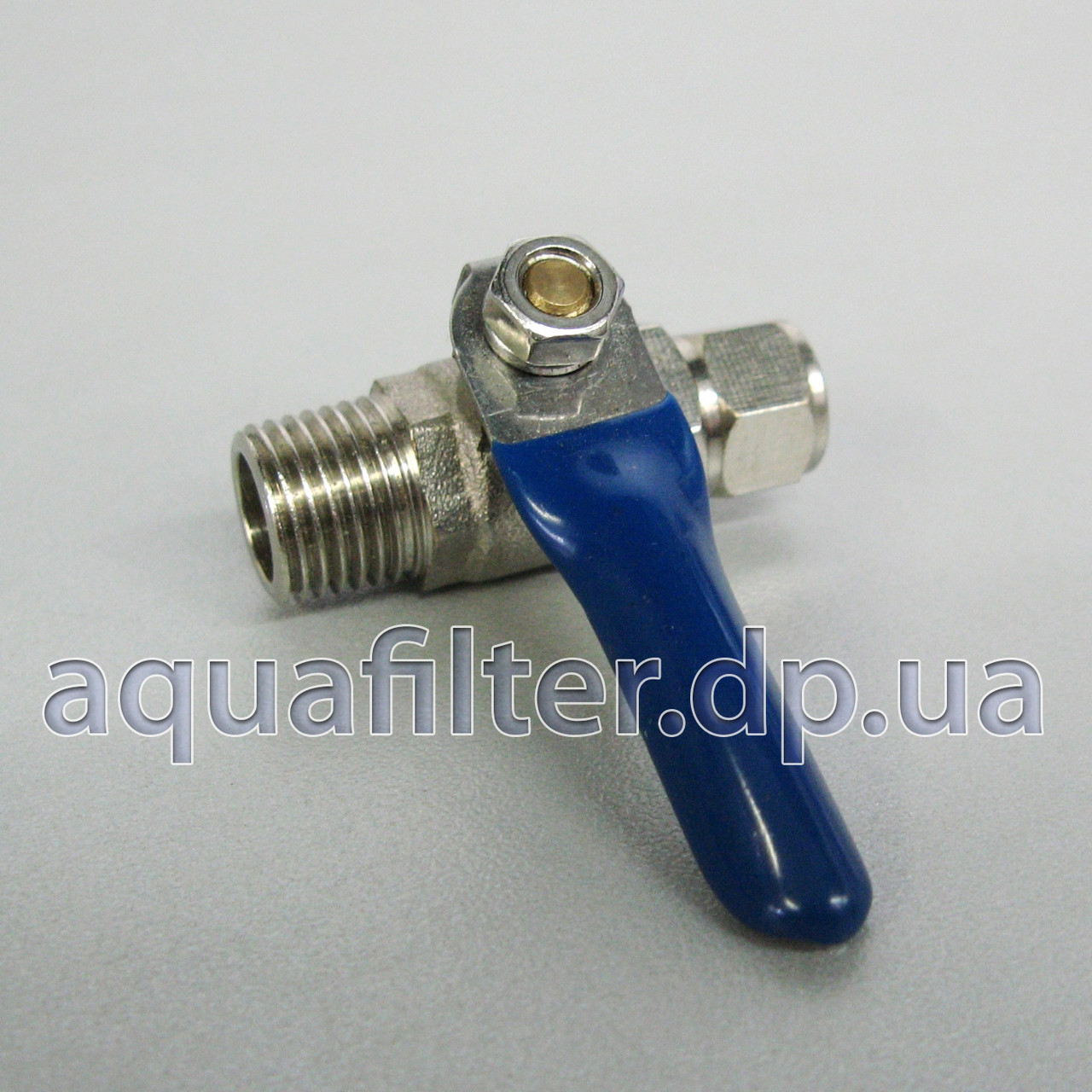 Латунный шаровой кран для фильтра 1/4" НР х 1/4" JACO под шланг ...