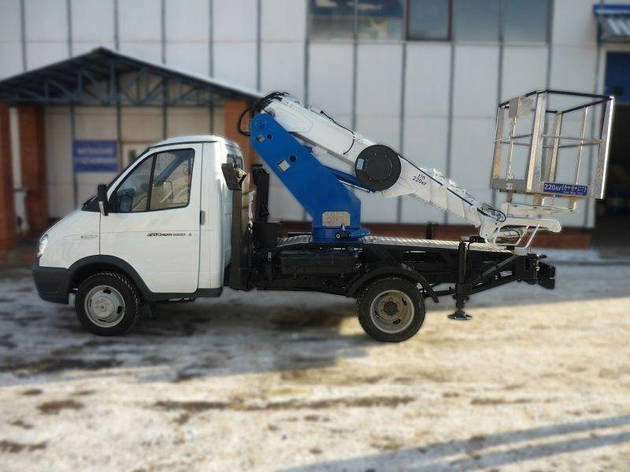 Автовишка ГАЗ ВИПО-12т на базі ГАЗЕЛЬ, фото 2