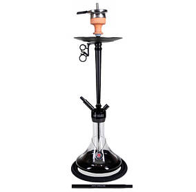 Кальян AMY Deluxe 066.01 Alu Deluxe висота 80 см на 1 персону чорний