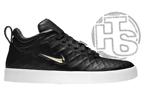 Чоловічі кросівки Nike Tiempo Vetta 17 Black Metallic Gold 876245-001, фото 2