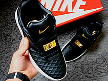 Чоловічі кросівки Nike Tiempo Vetta 17 Black Metallic Gold 876245-001, фото 5