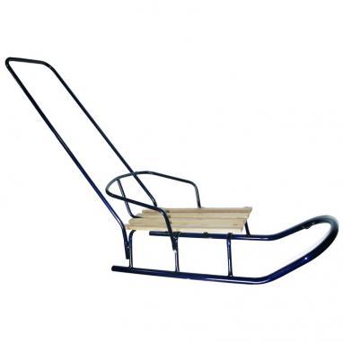 Санки дитячі "Сніжок зі штовхачем 1", фото 1