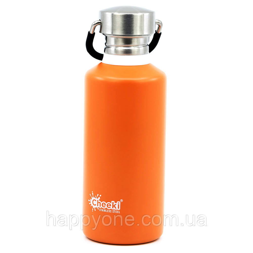 Пляшка для води Cheeki Classic Single Wall Orange (500 мл)