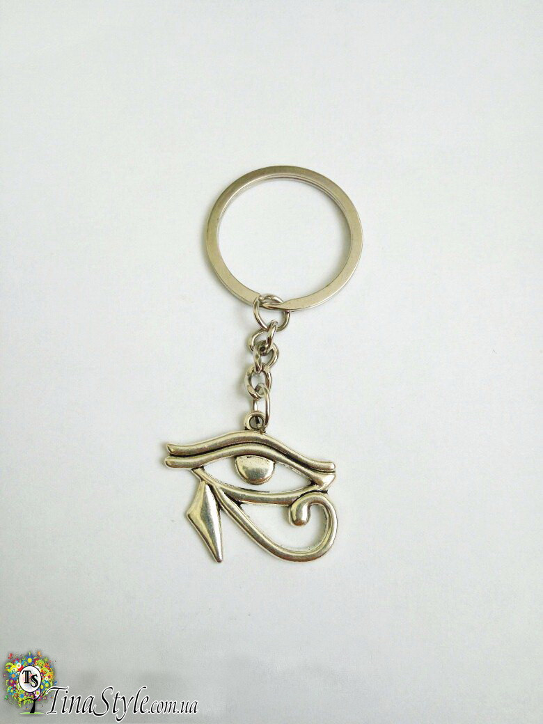 Брелок очей Гора Ра амулет вікон для ключів, зневоднений Eye of Horus, фото 1