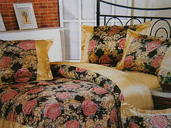 Постільна білизна атласна двоспалка