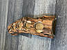 Дерев'яний дегустаційний сет Woodinі для 4-х чарок Колода 280х70х30 мм акація, фото 3