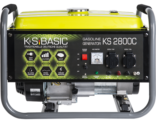 Генератор бензиновий, станція електрична Könner&Söhnen BASIC KS 2800C, фото 1