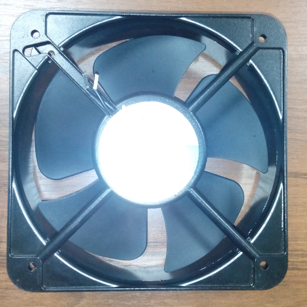 Вентилятор черный алюминиевый D150, ST 226 - фото 3 - id-p620638159