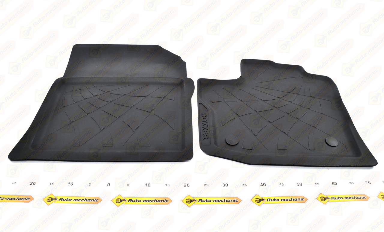 Комплект килимків передніх (гумовий) на Renault Dokker 2012-> - Renault (Оригінал) - 8201149591