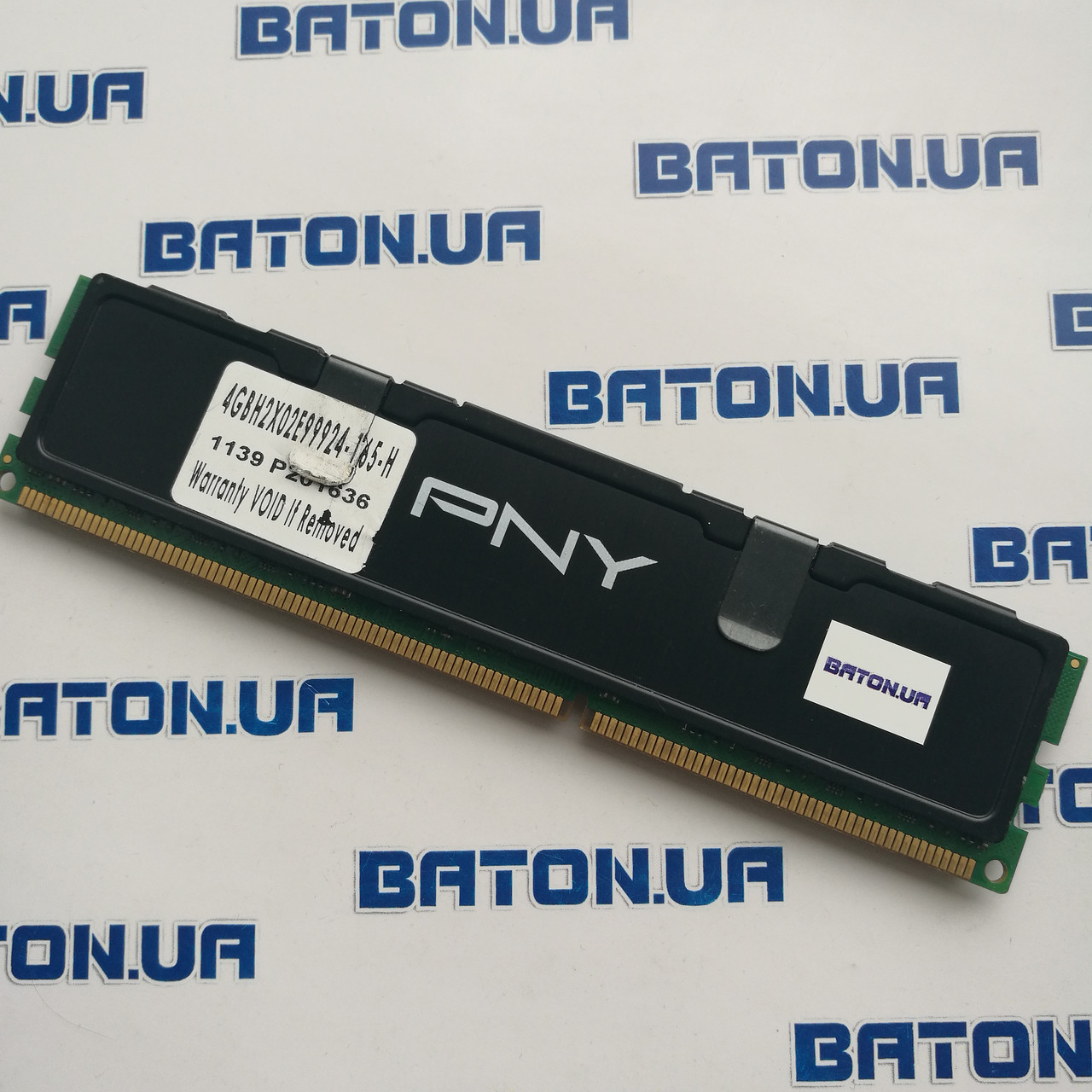 Игровая оперативная память PNY DDR3 4Gb 1600MHz PC3 12800U CL9 (4GBH2X02E99924-165-H)