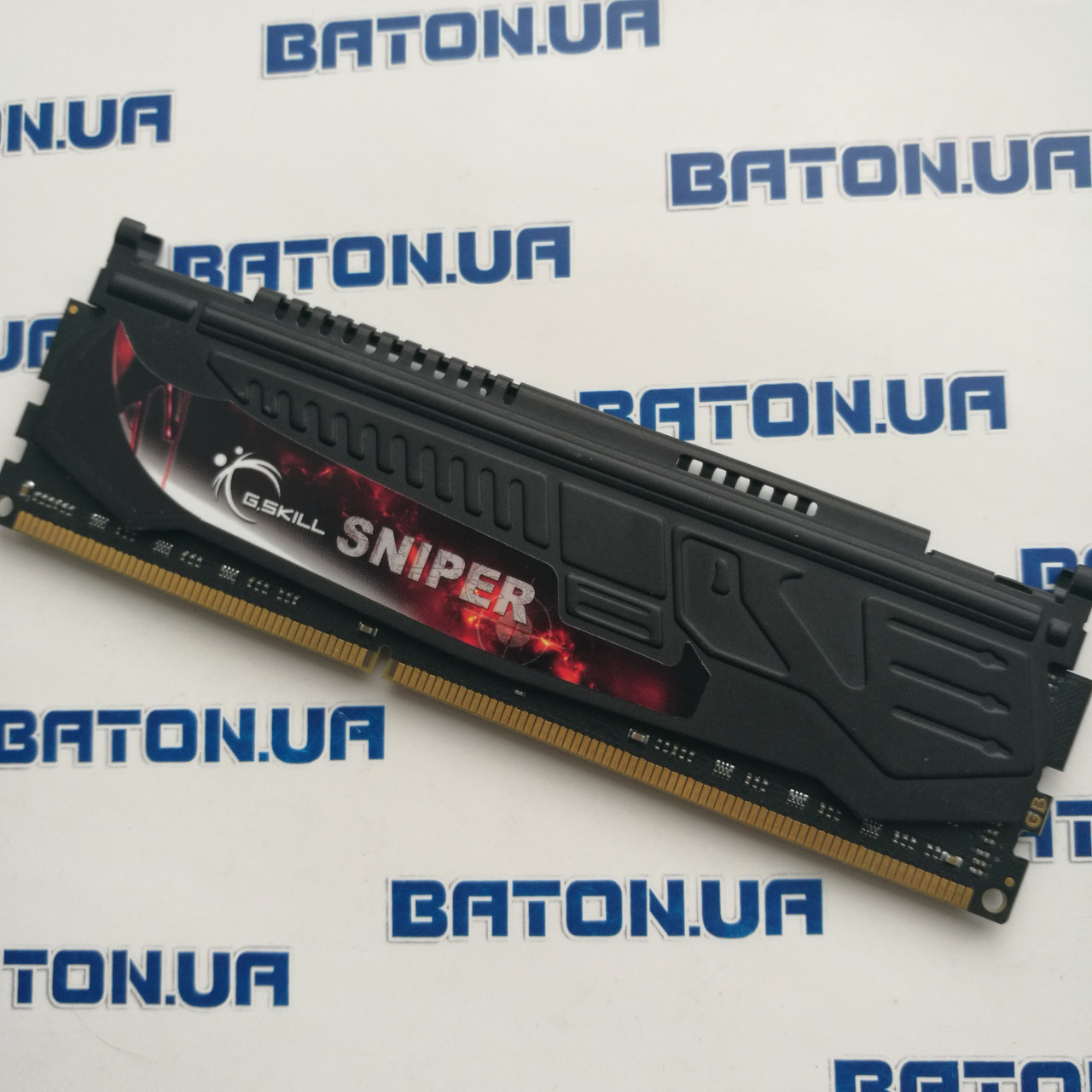 Игровая оперативная память G.Skill Sniper DDR3 4Gb 1333MHz PC3-10666U CL9 (F3-10666CL9D-8GBSR) Б/У