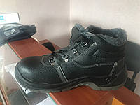 Ботинки рабочие зимние на меху Cemto МБС с металическим защитным носком