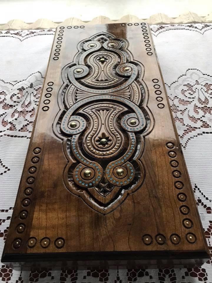 Нарди ручної роботи 50 см Модерн, фото 1