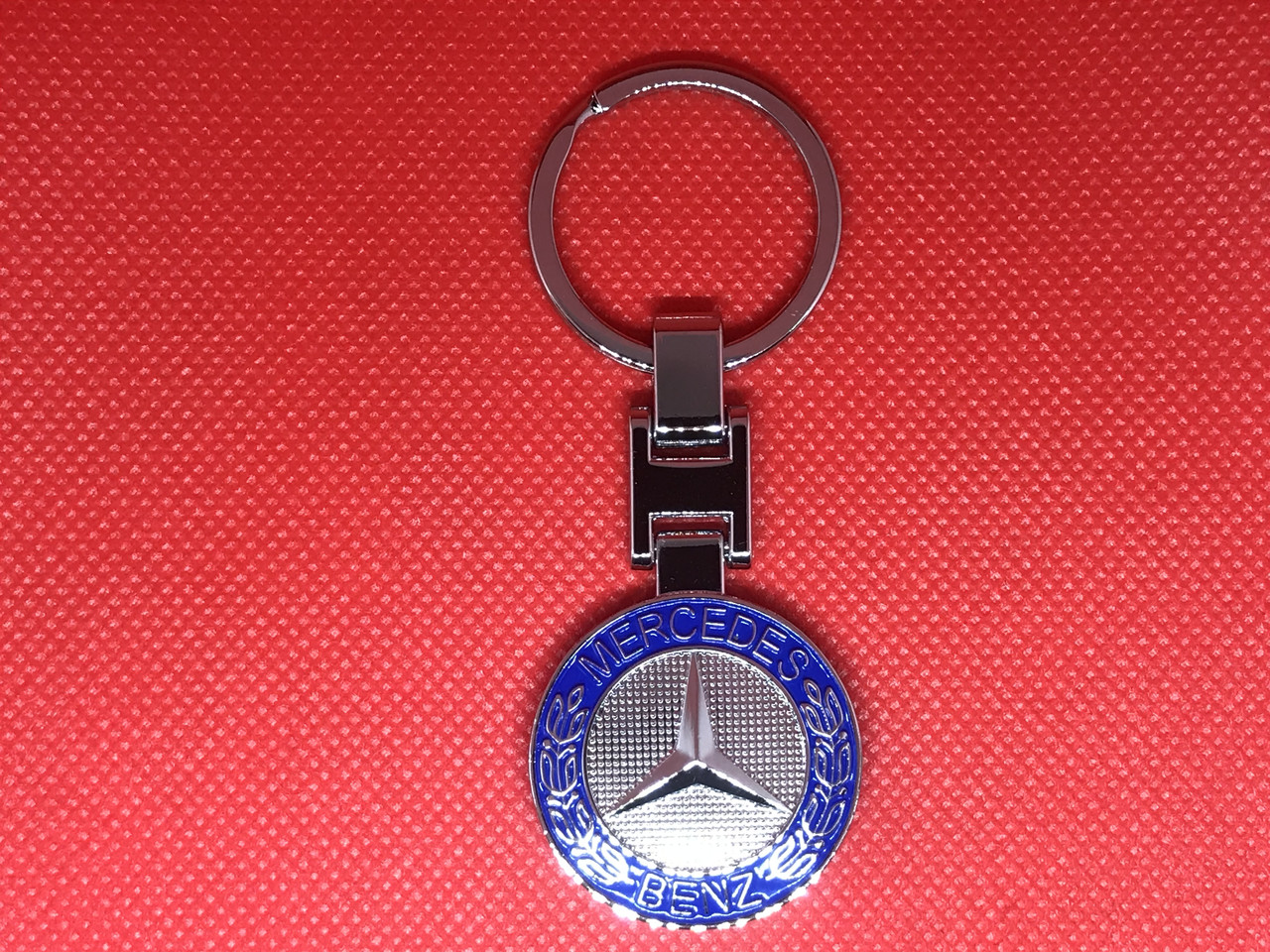 Брелок металевий для авто ключів Mercedes Benz Мерседес