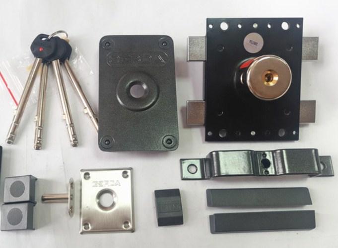 ちむだん Замок накладний Gerda Tytan ZX ключ 76мм графіт (Польща) купить по