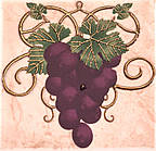 Декор Imola Grape 100*100