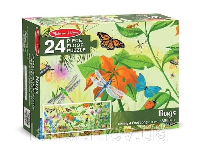 Підлоговий пазл Melissa&Doug Жуки 24 елементи