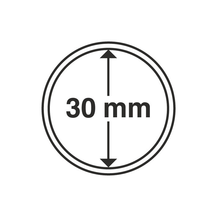 Капсула Leuchtturm для монеті 30 мм