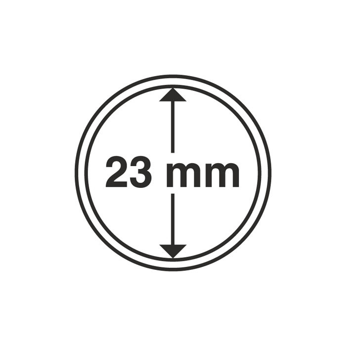 Капсула Leuchtturm для монеті 23 мм