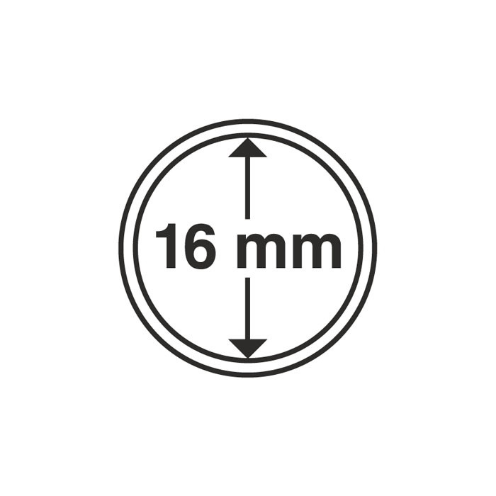 Капсула Leuchtturm для монеті 16 мм