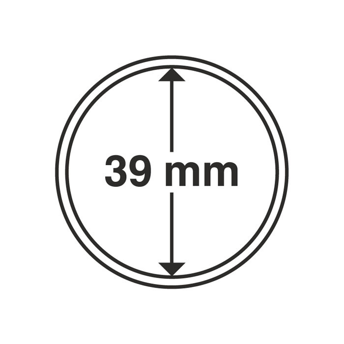 Капсула Leuchtturm для монеті 39 мм