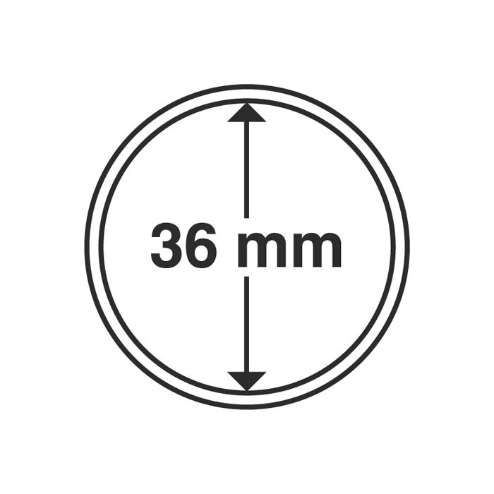 Капсула Leuchtturm для монеті 36 мм