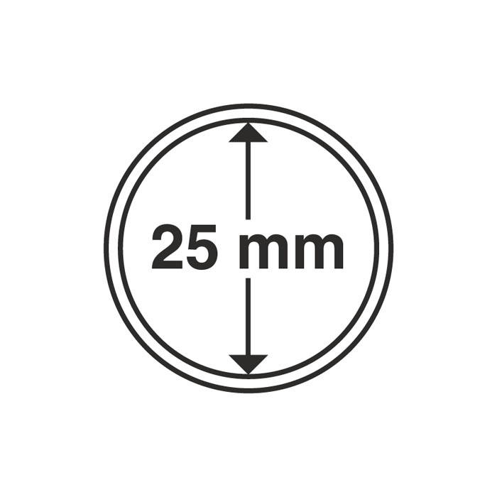 Капсула Leuchtturm для монеті 25 мм