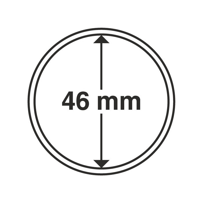 Капсула Leuchtturm для монеті 46 мм