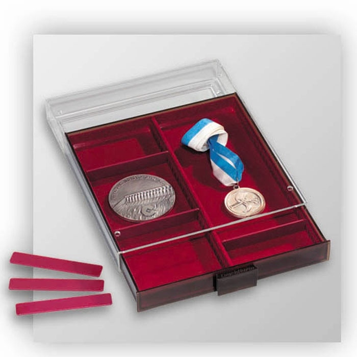 Бокс для монет Leuchtturm, XL (от 2 до 8 комірок)