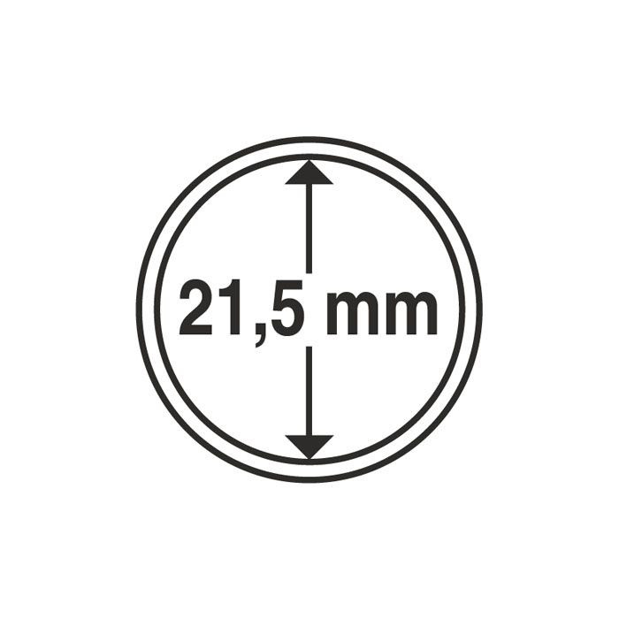 Капсула Leuchtturm для монеті 21,5 мм